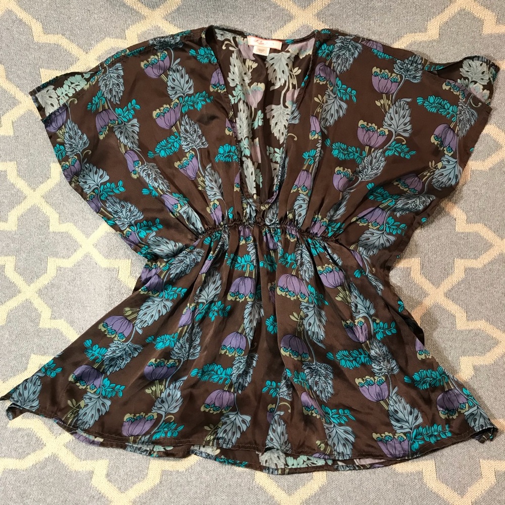 Urban Outfitters Lux silk blouse